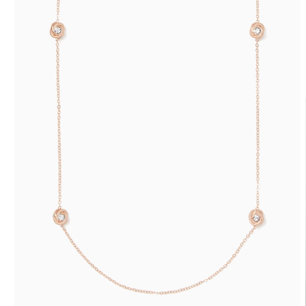NWT kate spade infinity & beyond scatter necklace